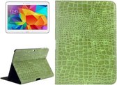 Samsung Galaxy Tab 4 10.1 T530 T535 Snake Leather Case Groen Green