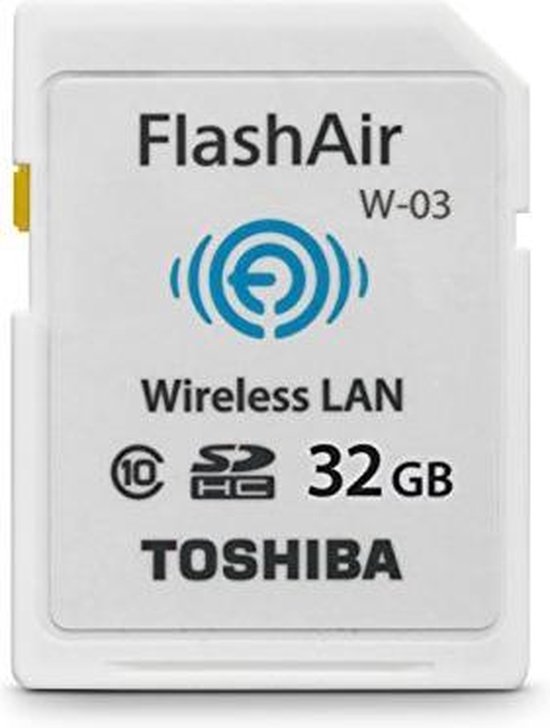 Tobshiba 32GB SDhc WIFI Kaart Class 10 / Klasse 10 Geheugenkaart bol.com