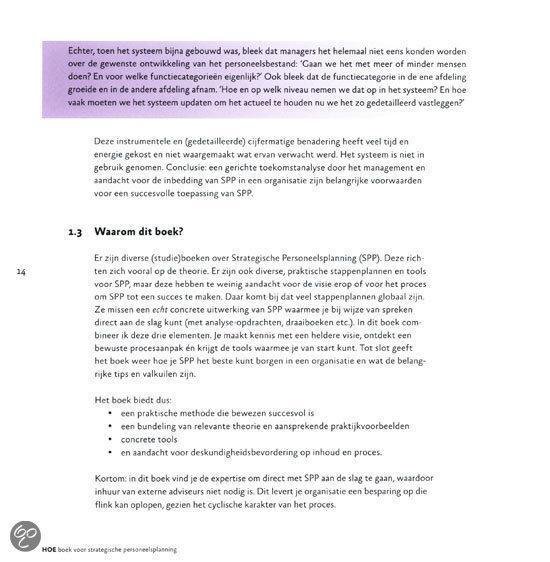 Hoe boek voor strategische personeelsplanning