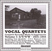 Vocal Quartets Vol. 7