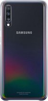 Samsung gradation cover - Samsung Galaxy A70 - Zwart