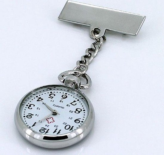 Klassiek verpleegsters Horloge met speld - 30mm