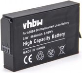 VHBW Camera accu compatibel met GoPro Fusion / 2620 mAh