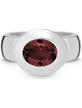 Quinn - Dames Ring - 925 / - zilver - edelsteen - 021002663