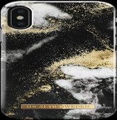 iDeal of Sweden Fashion Case voor iPhone X/XS Black Galaxy Marble