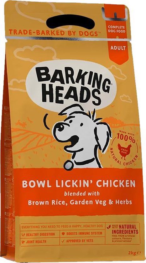 Barking Heads Golden Years - Hondenvoer - Biologisch - 12kg