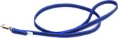 Julius-K9® nylon-rubber lijn 14mm met handvat BLUE 1meter.