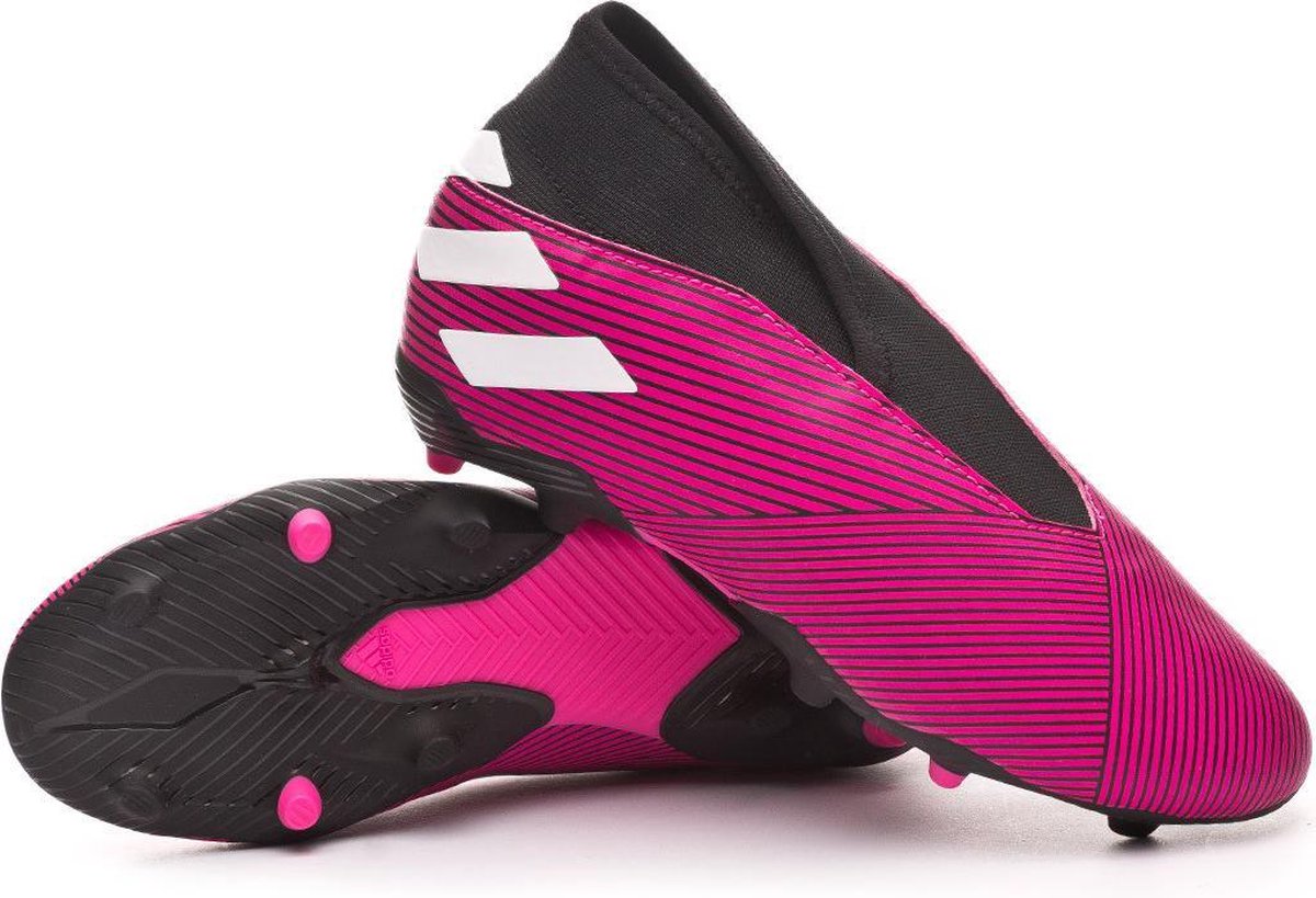 Adidas Nemeziz 19.3 LL FG Voetbalschoenen - Grasveld - roze - 34 | bol.com