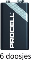 6x Procell Alkaline 9V/6LR61 10 pack -