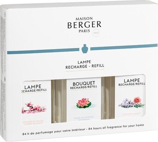 LAMPE BERGER - Parfums - Triopack 2019 Poesy | bol.com