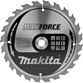 Makita Cirkelzaagblad voor Hout | Makforce | Ø 190mm Asgat 15,88mm 24T - B-08361
