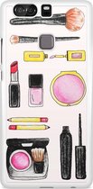 Huawei P9 Plus hoesje - Wake up and make up