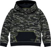 Quapi Tjebbe Hooded Sweater Jongens - Camouflage Print - Maat 110-116