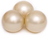 Misioo ballenbak ballen | Extra set ballen | 50 stuks | Light Gold | Ballenbakballen | Ballenbadballen | Goud