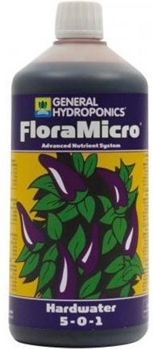 GHE FloraMicro 1 Liter Hardwater