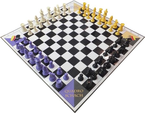 Boek: Quadro vierspeler schaakspel, geschreven door raindroptime.com