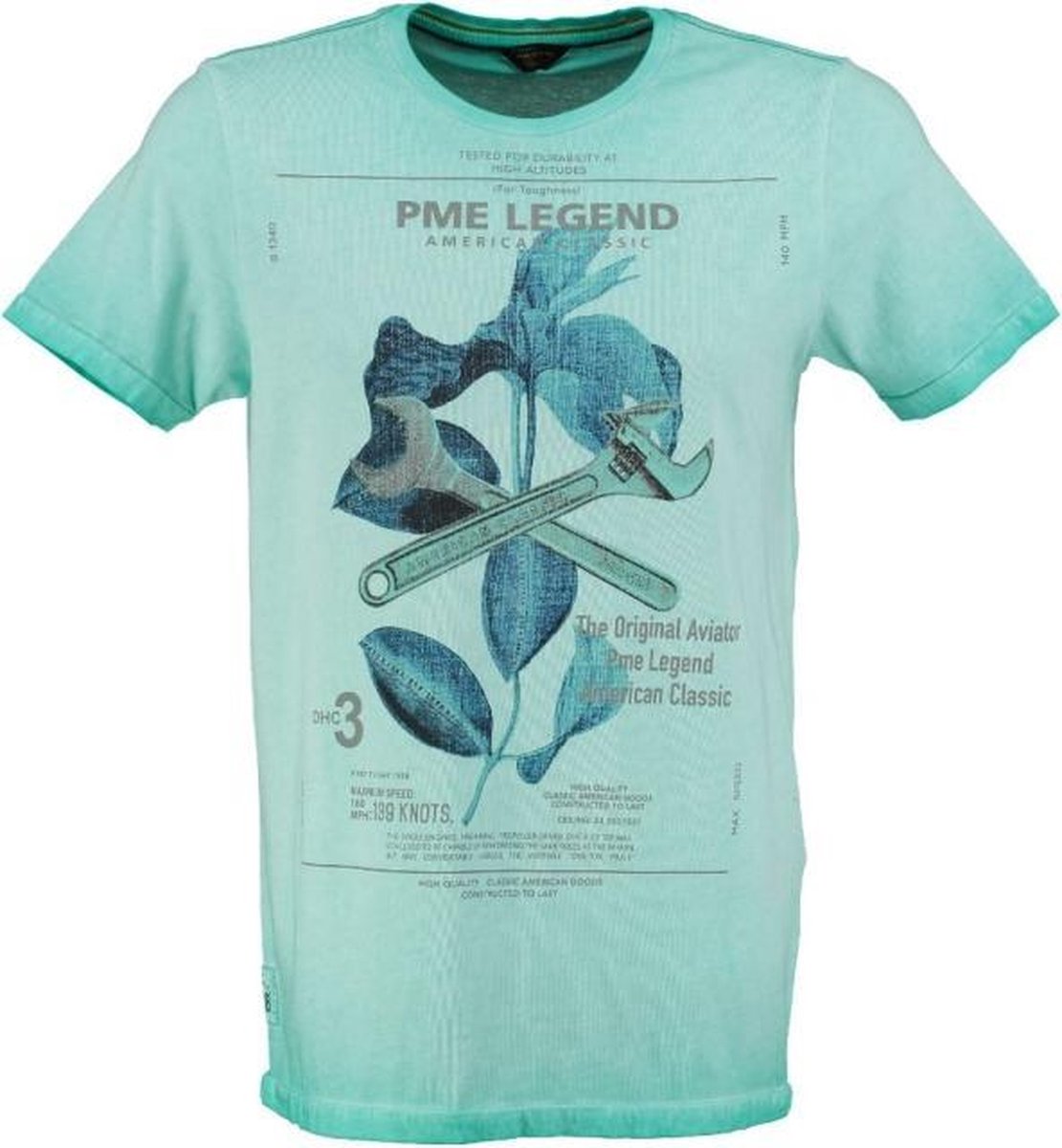 Pme legend groen t-shirt - Maat S | bol.com