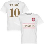 Servië Tadic 10 Team T-Shirt - XXXXL