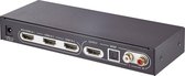 SpeaKa Professional 3 poorten HDMI-switch 3D-weergave mogelijk, Met afstandsbediening, ARC (Audio Return Channel) 3840