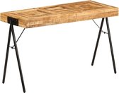 Computer bureau Massief Mango Hout (Incl organizer) - Computerbureau - Werktafel - Schrijftafel - Tekentafel