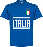 Italië Team T-Shirt - Blauw - XXXL