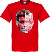 T-shirt Gerrard Tribute - L