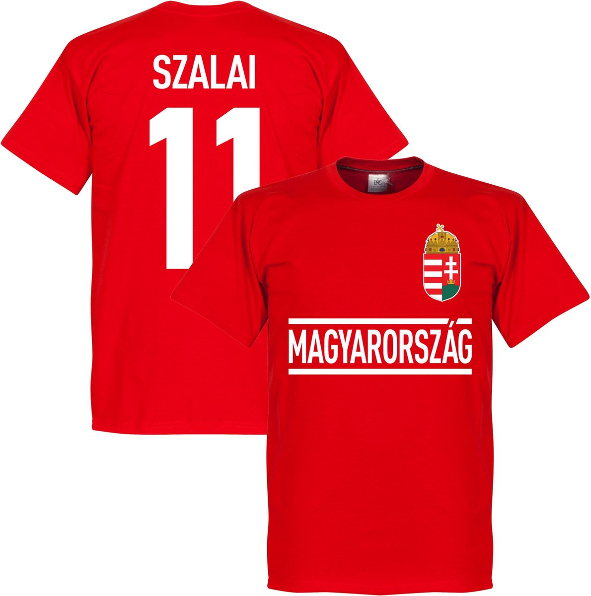 1190x1200.jpg Hongarije Szalai 11 Team T-Shirt - XL - Afbeelding 1