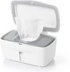 OXO tot Doekjesverdeler - Billendoekjesdoos- Billendoekjes houder - Billendoekjesbox - Wipe box- Vochtige doekjes houder- Wit-Grey