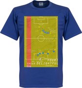 Pennarello Carlos Alberto 1970 Classic Goal T-Shirt - M