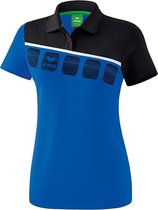 Erima 5-C Dames Polo - Polo's  - blauw - 46