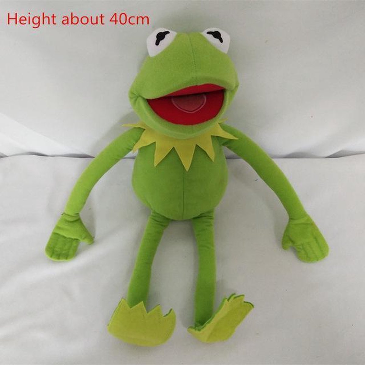 Knuffelpop 38 CM groot formaat De Kermit de kikker, Fozzie | bol.com