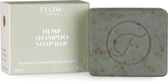 Flow Cosmetics Hemp Shampoo Soap Bar