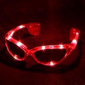 LED Bril Rood