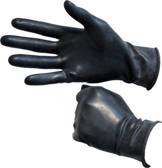 Bank rivaal Gemengd Rubber handschoenen medium | bol.com