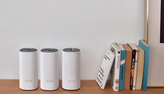 TP-Link Deco E4 - Mesh Wifi - 3-Pack - Wit