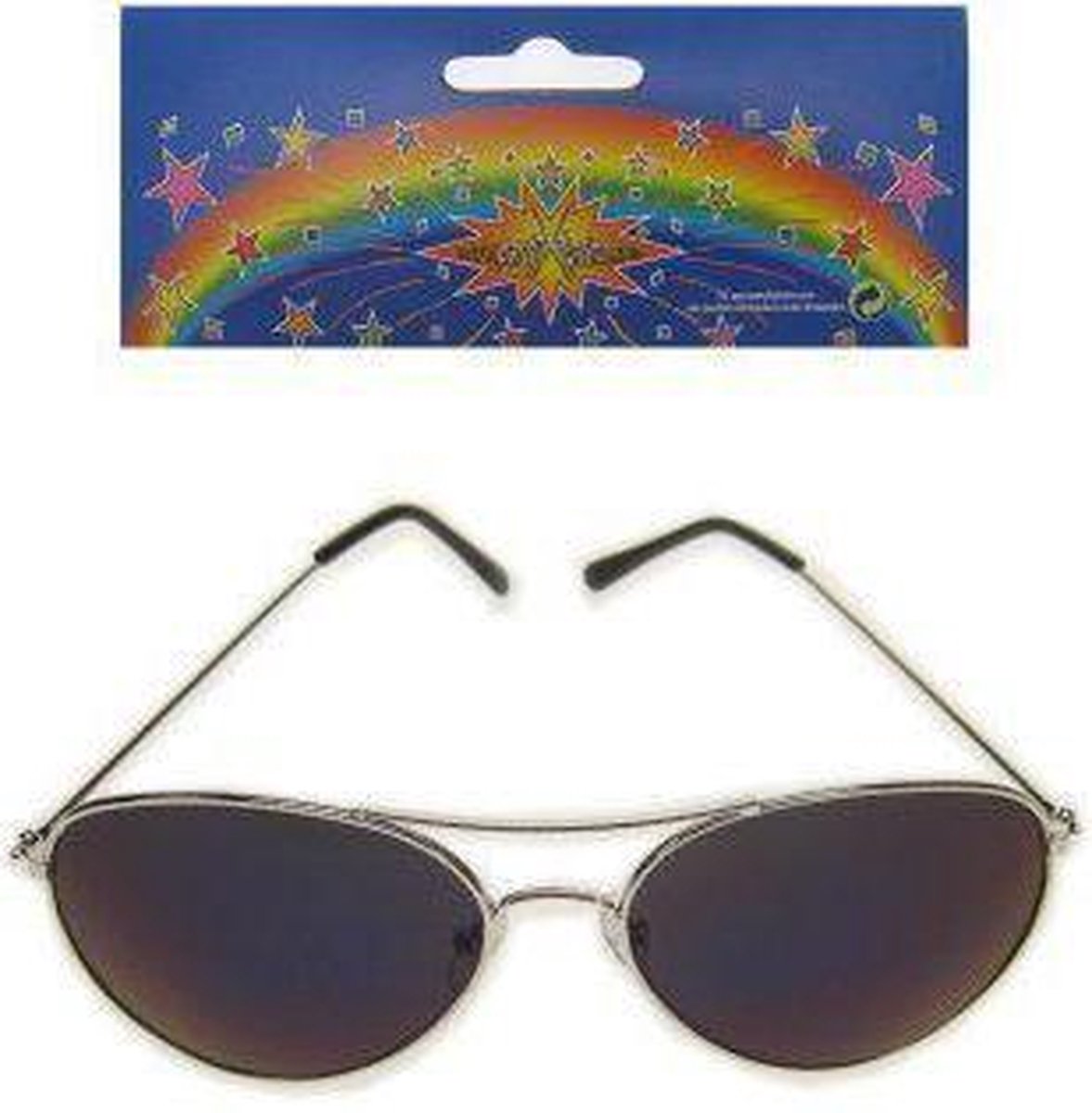 Pilotenbril met blauw spiegelglas voor kinderen