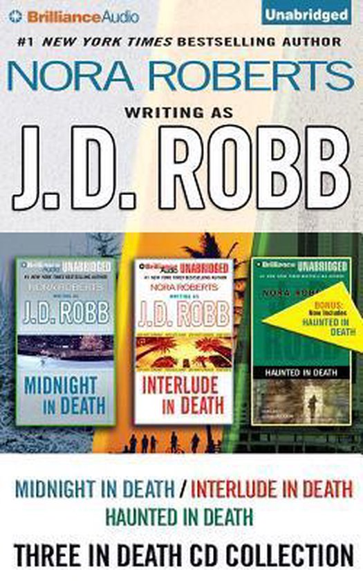 J. D. Robb Three in Death CD Collection, J.D. Robb 9781491540893 Boeken