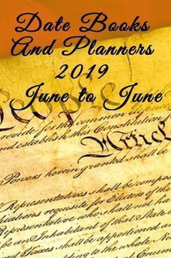 Date Books And Planners 2019 June To June 9783749711116 Juliette 