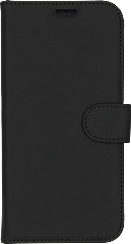 iPhone 11 Pro Max Hoesje Met Pasjeshouder - Accezz Wallet Softcase Bookcase - Zwart