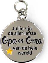 Bedeltje - Allerliefste Opa & oma - Charms for you