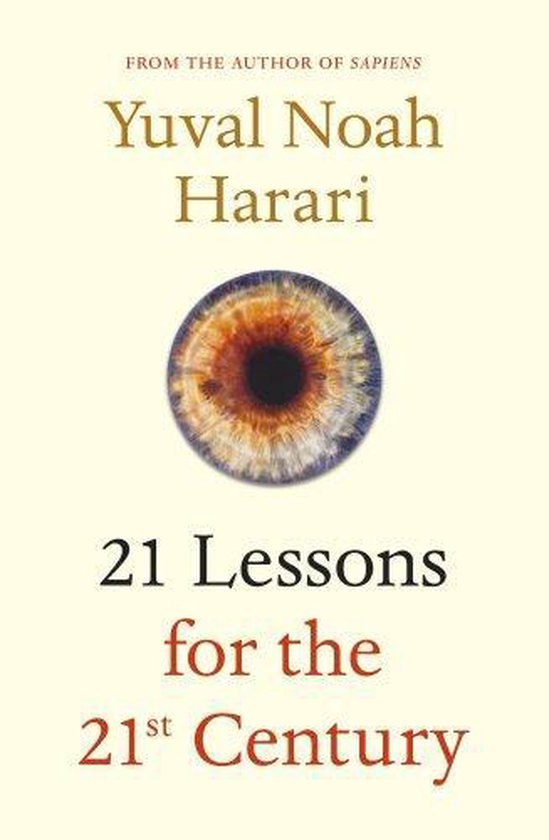 Boekomslag voor 21 Lessons for the 21st Century