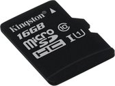 Kingston Technology microSDHC Class 10 UHS-I Card 16GB 16GB MicroSDHC UHS-I Class 10 flashgeheugen