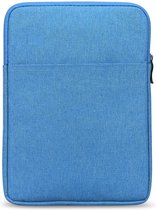 DrPhone S02 - 6 inch E-Reader Soft Sleeve Beschermhoes -Draagtas hoes -Tablet hoes -Pouchbag - Blauw
