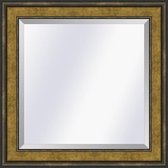 Spiegel Canaletto Goud-brons small 45mm    Buitenmaat 60x70cm