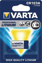 Varta CR123A 6205 LITHIUM 1600mAh - 10 stuks
