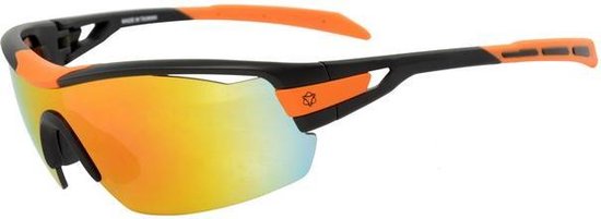 AGU Foss Shield - Sportbril - Lenscat. 3 - ☀ - Incl. Flash/Trans/Oranje  lenzen -... | bol.com