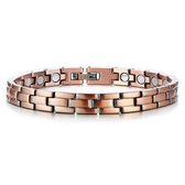 Mendes heren armband Edelstaal Magneten Brons