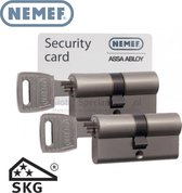 Bol Com Nemef Veiligheidspofielcilinder Met Kerntrek Security Card 142 9 4 S