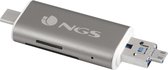 NGS ALLY READER - Lecteur de cartes - USB-C - MiniSD - MicroSD - Carte SD