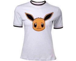 PokÃ©mon - Eevee dames T-shirt wit - 2XL